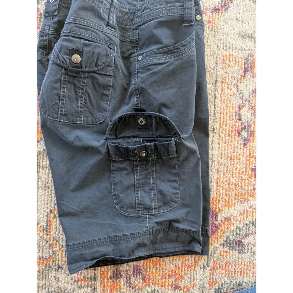 Kuhl Womens Splash Cargo Shorts Size 8 Black Hiking Mountain Culture Travel - Picture 7 of 13